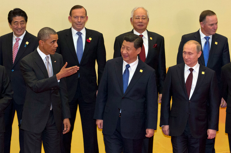 Illustration for article titled Things Got So Awkward Between Putin And Obama At China's APEC Summit